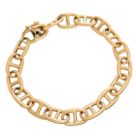 mens hermes link bracelet|hermes kelly bracelet yellow gold.